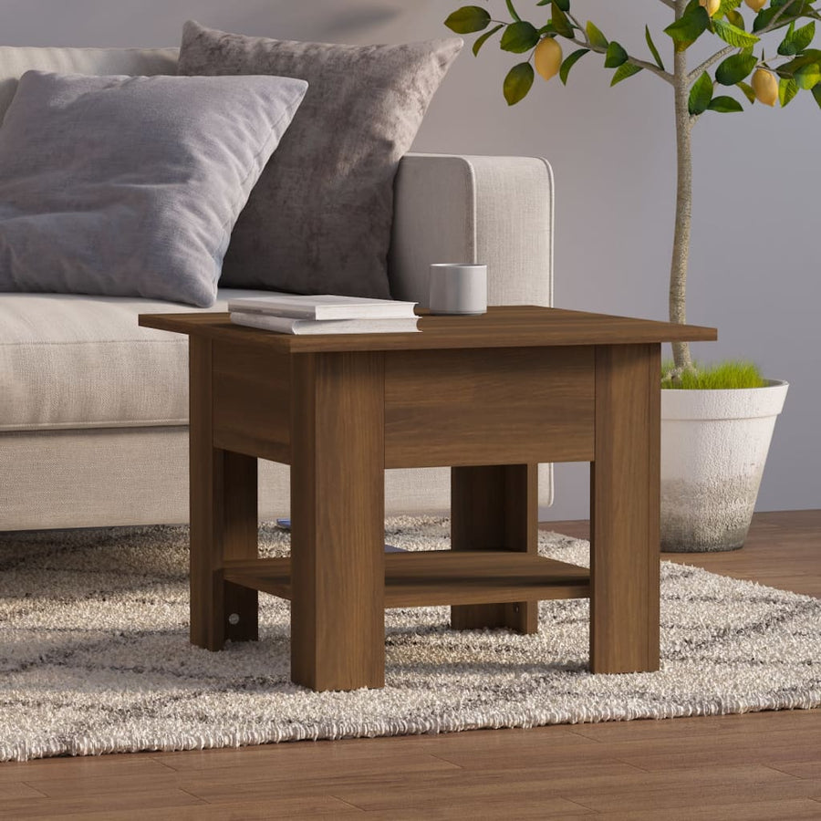 Salontafel Spaanplaat 55 x 55 x 42 cm