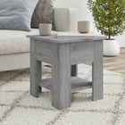 Coffee table 40x40x42 cm engineered wood grey Sonoma oak