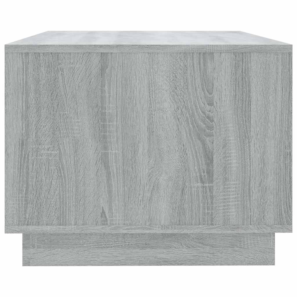 Salontafel 102x55x43 cm bewerkt hout grijs sonoma eikenkleurig