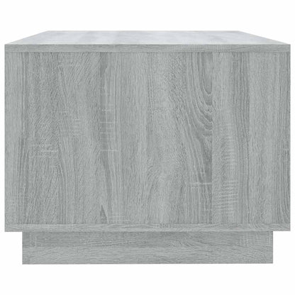 Salontafel 102x55x43 cm bewerkt hout grijs sonoma eikenkleurig