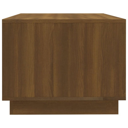 Salontafel 102x55x43 cm bewerkt hout bruin eikenkleur
