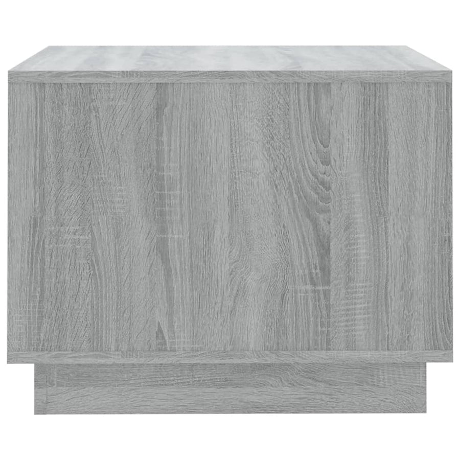 Salontafel 55x55x43 cm spaanplaat grijs sonoma eikenkleurig Grijs sonoma
