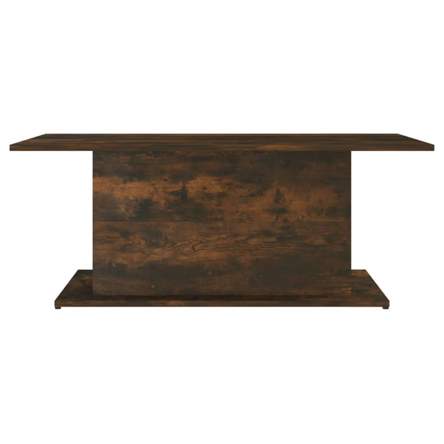 Salontafel 02X55,5X40 Cm Spaanplaat Kleurig Gerookt eiken