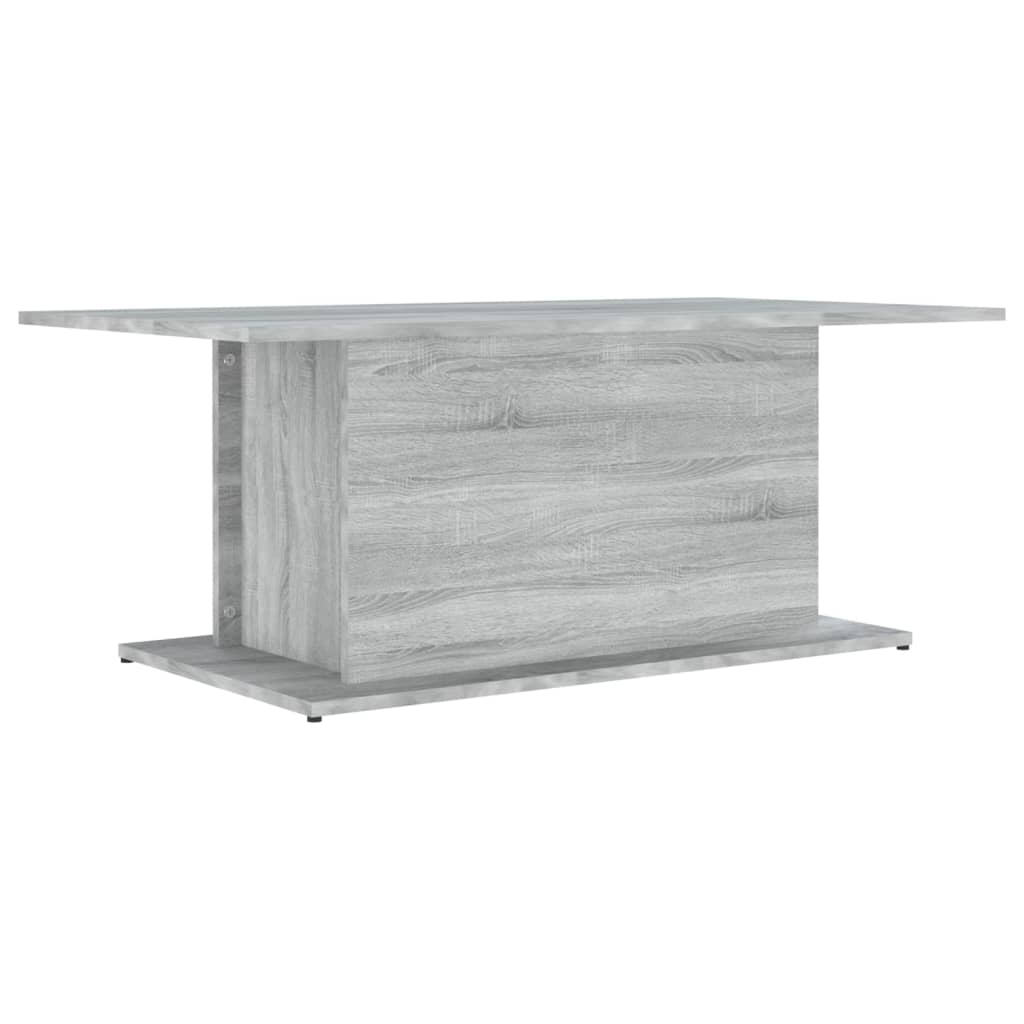 Salontafel 102x55,5x40 cm spaanplaat grijs sonoma eikenkleurig Grijs sonoma