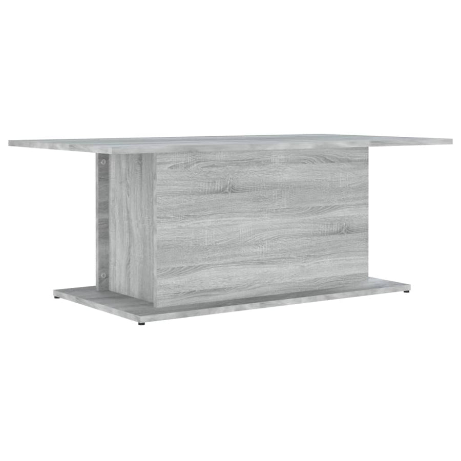 Salontafel 102x55,5x40 cm spaanplaat grijs sonoma eikenkleurig Grijs sonoma