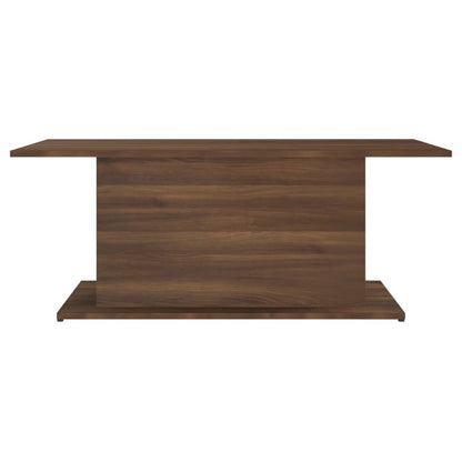 Salontafel 102x55,5x40 cm spaanplaat bruineikenkleurig bruin eikenkleur