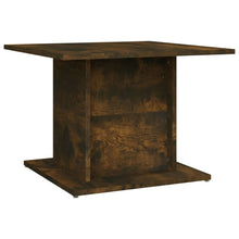 Salontafel 55,5X55,5X40 Cm Spaanplaat Kleurig Gerookt eiken