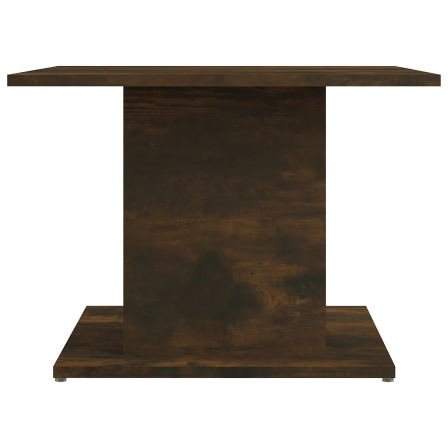 Salontafel 55,5X55,5X40 Cm Spaanplaat Kleurig Gerookt eiken