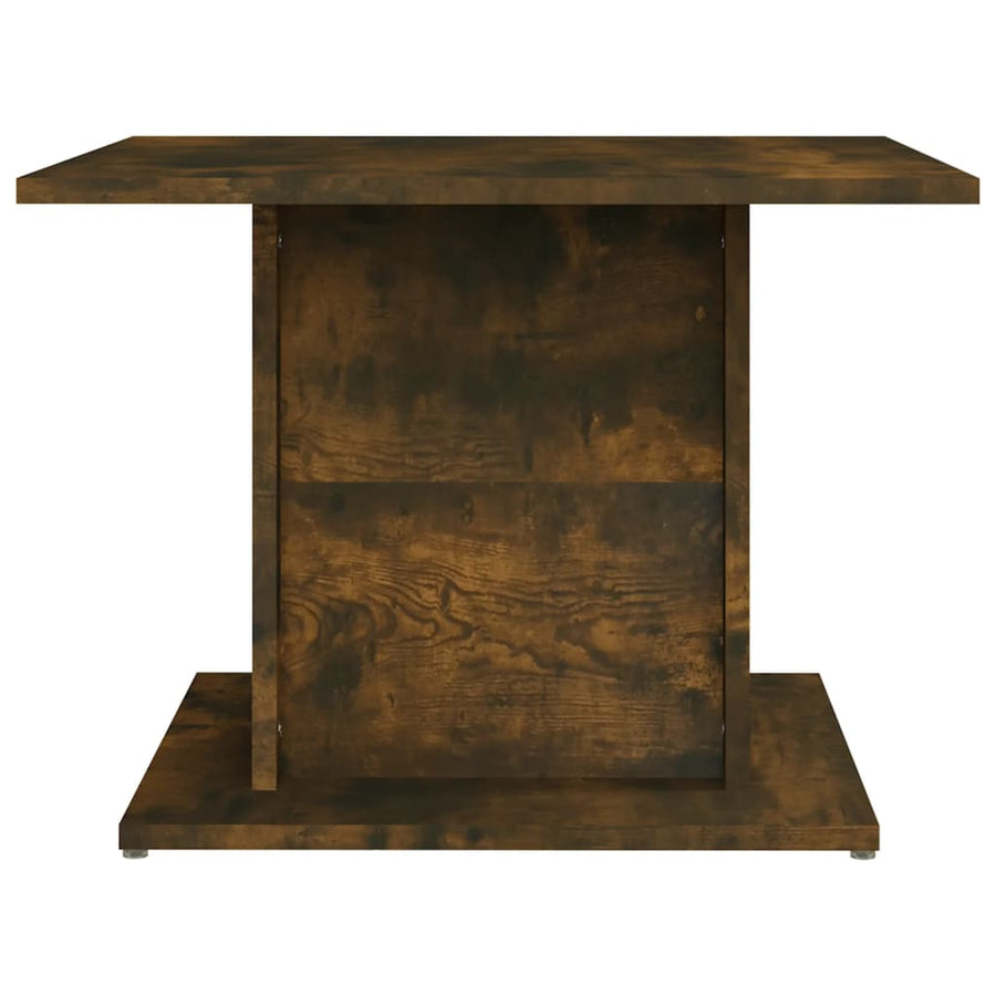 Salontafel 55,5X55,5X40 Cm Spaanplaat Kleurig Gerookt eiken
