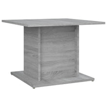 Salontafel 55,5X55,5X40 Cm Spaanplaat Eikenkleurig Grijs sonoma