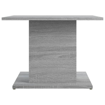 Salontafel 55,5X55,5X40 Cm Spaanplaat Eikenkleurig Grijs sonoma