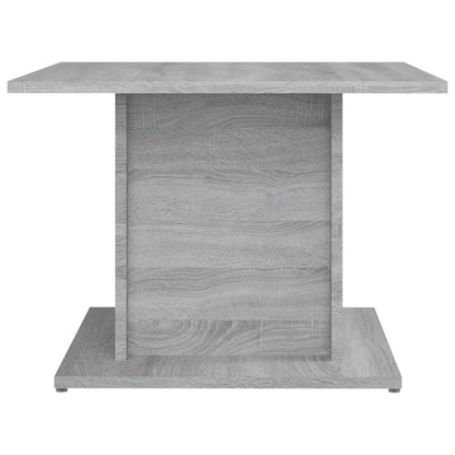 Salontafel 55,5X55,5X40 Cm Spaanplaat Eikenkleurig Grijs sonoma