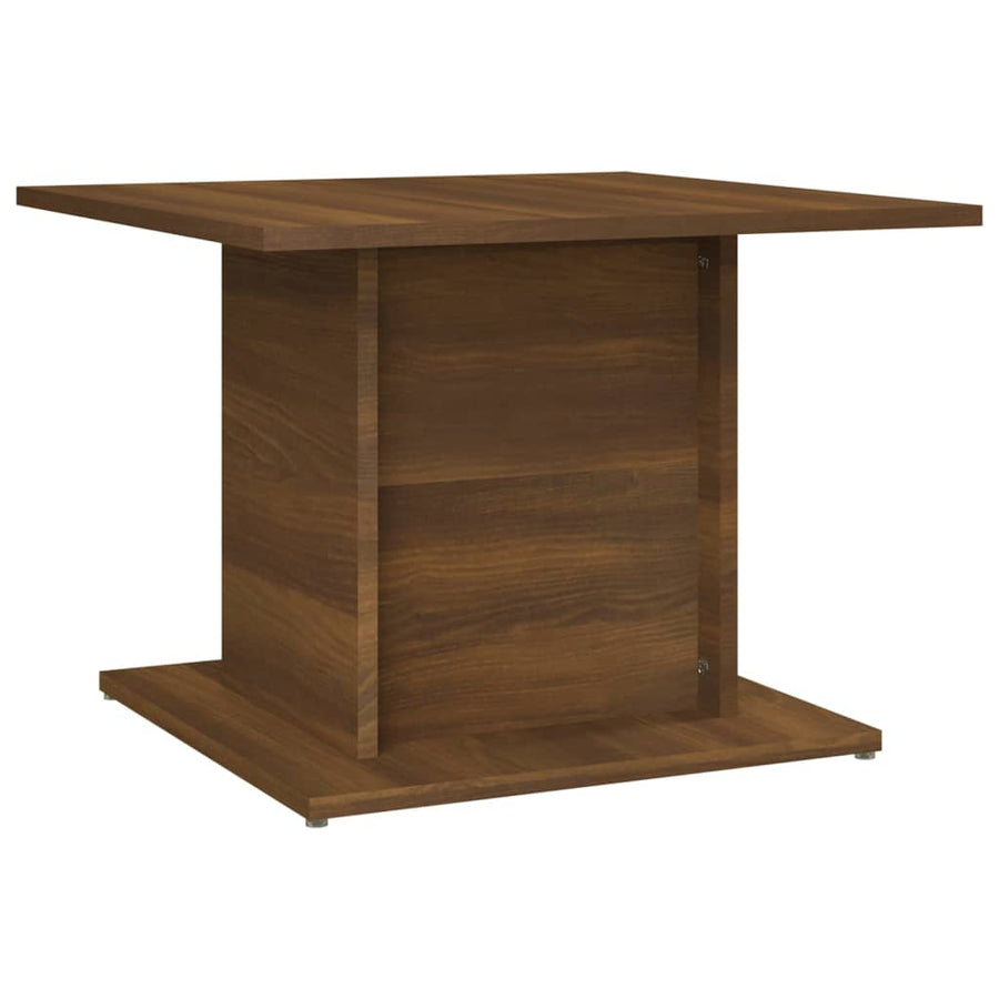 Salontafel 55,5X55,5X40 Cm Spaanplaat Bruineikenkleurig bruin eikenkleur