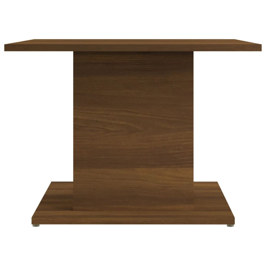 Salontafel 55,5X55,5X40 Cm Spaanplaat Bruineikenkleurig bruin eikenkleur