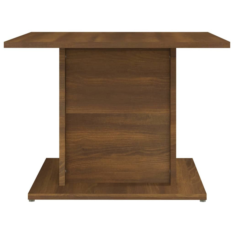 Salontafel 55,5X55,5X40 Cm Spaanplaat Bruineikenkleurig bruin eikenkleur