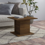 Salontafel 55,5x55,5x40 cm spaanplaat bruin