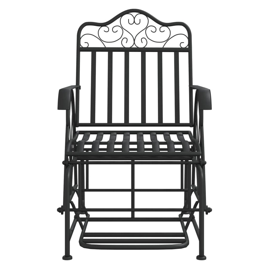 Schommelstoel 61 Cm Staal Zwart