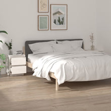 Nachtkastjes 40X35X50 Cm Massief Grenenhout 2 Wit