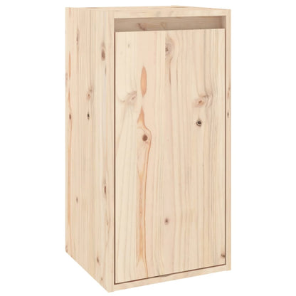Wandkast 30x30x60 cm massief grenenhout 1 Naturel