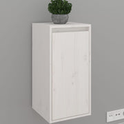 Wall cabinet 30x30x60 cm solid pine white