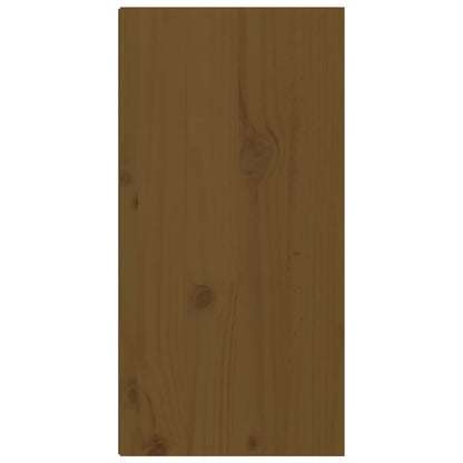 Wandkast 30x30x60 cm massief grenenhout honingbruin 1 Honingbruin