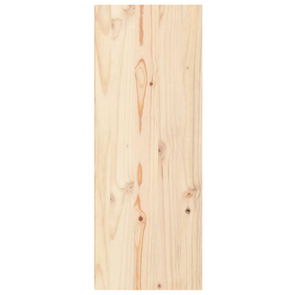 Wandkasten 30X30X80 Cm Massief Grenenhout 2 Naturel