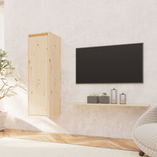 Wandkast 30X30X00 Cm Massief Grenenhout 1 Naturel