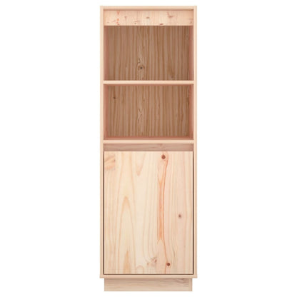Hoge Kast 37X34X0 Cm Massief Grenenhout Naturel
