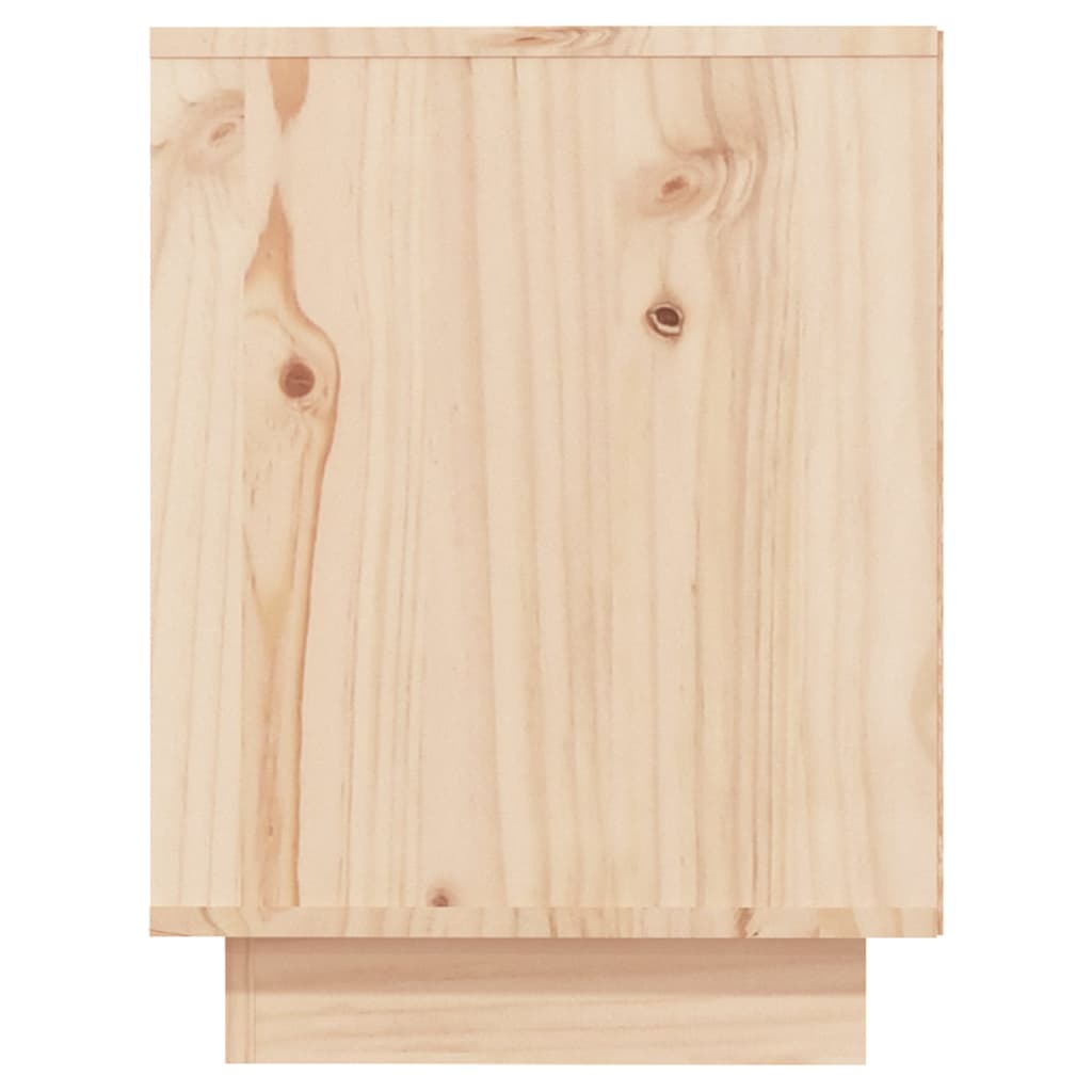 Schoenenkast 110X34X45 Cm Massief Grenenhout Naturel