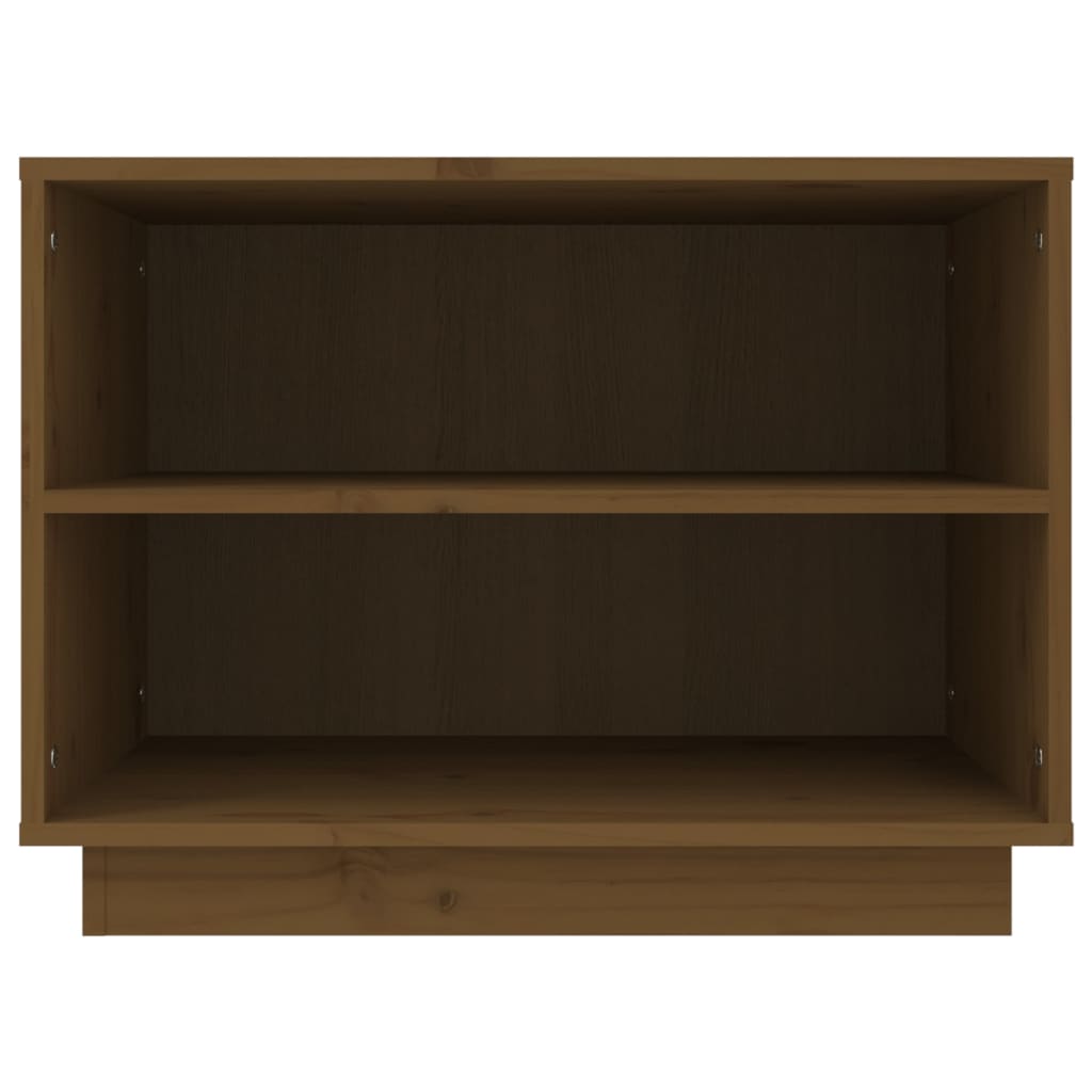 Schoenenkast 60X34X45 Cm Massief Grenenhout Honingbruin