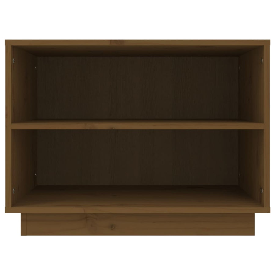 Schoenenkast 60X34X45 Cm Massief Grenenhout Honingbruin