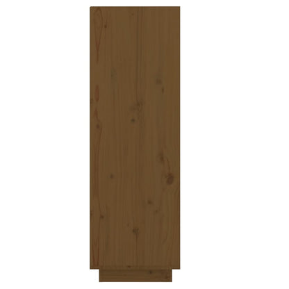 Schoenenkast 30X34X05 Cm Massief Grenenhout Honingbruin