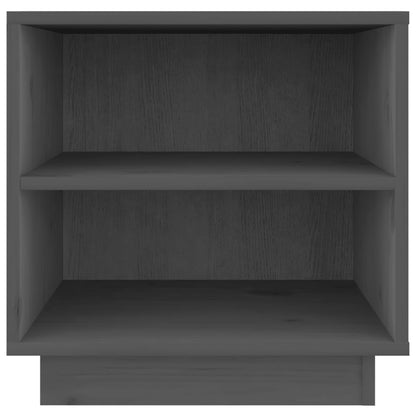 Nachtkastjes 40X34X40 Cm Massief Grenenhout 2 Grijs