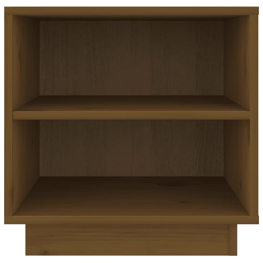 Nachtkastjes 40X34X40 Cm Massief Grenenhout 2 Honingbruin