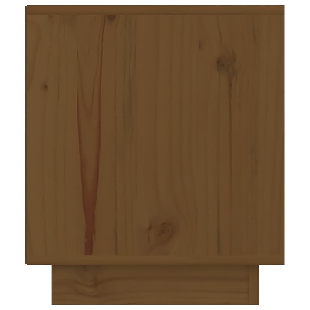 Nachtkastjes 40X34X40 Cm Massief Grenenhout 2 Honingbruin