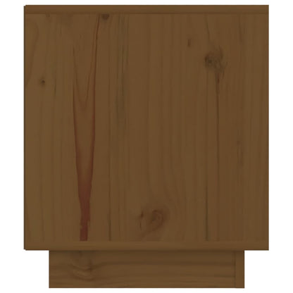 Nachtkastjes 40X34X40 Cm Massief Grenenhout 2 Honingbruin