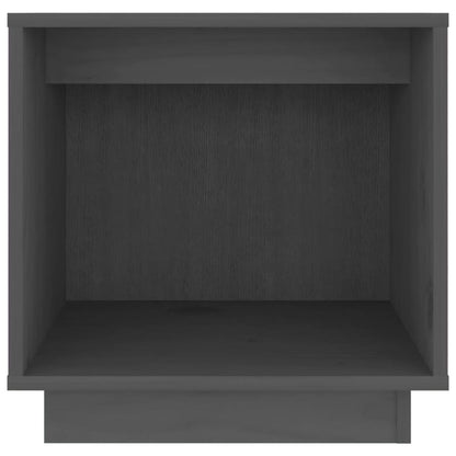 Nachtkastjes 40X30X40 Cm Massief Grenenhout 2 Grijs