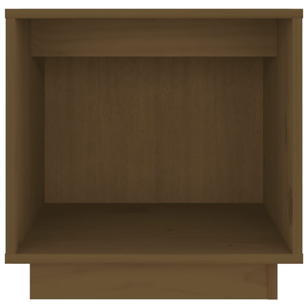 Nachtkastjes 40X30X40 Cm Massief Grenenhout 2 Honingbruin