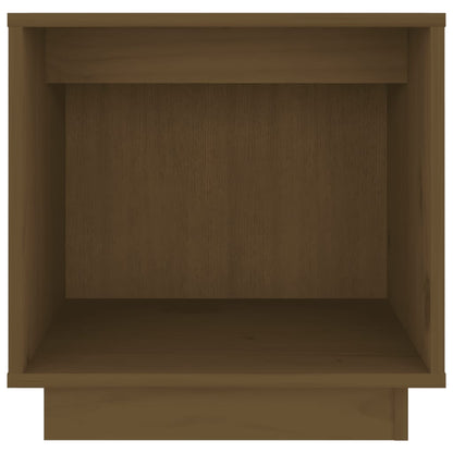 Nachtkastjes 40X30X40 Cm Massief Grenenhout 2 Honingbruin