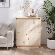 Sideboard 60x34x75 cm solid pine wood