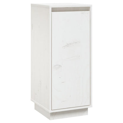 Dressoirs 31,5X34X75 Cm Massief Grenenhout 2 Wit
