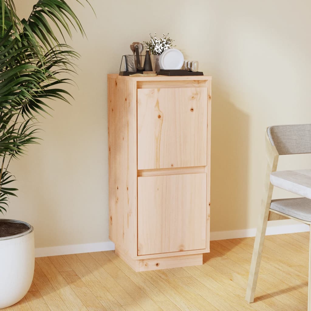 Dressoir 3,5X34X75 Cm Massief Grenenhout 1 Bruin