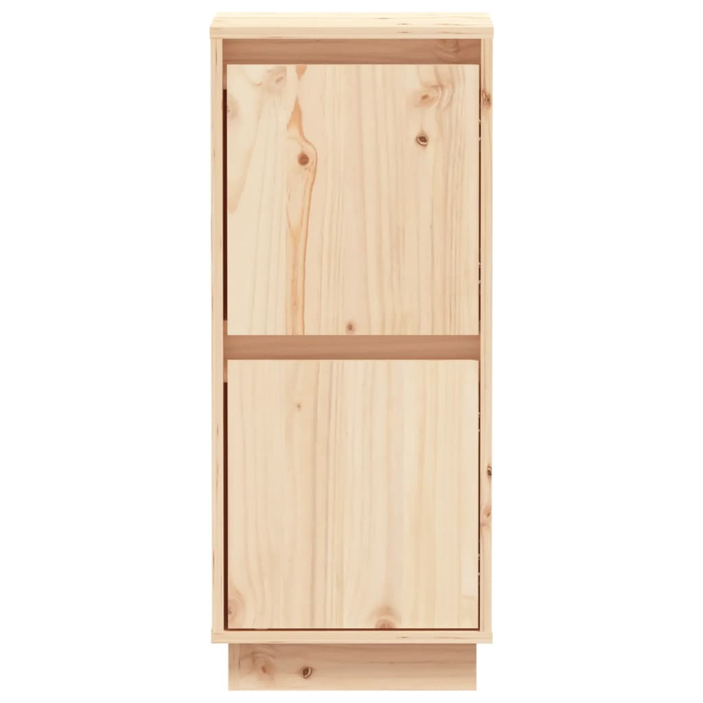 Dressoirs 31,5X34X75 Cm Massief Grenenhout 2 Bruin
