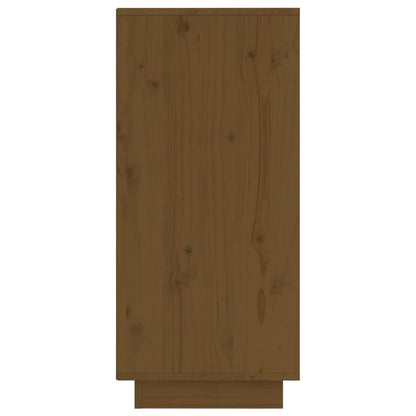 Dressoirs 31,5X34X75 Cm Massief Grenenhout 2 Honingbruin