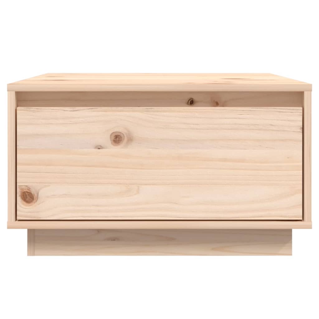 Salontafel 55X56X32 Cm Massief Grenenhout Bruin