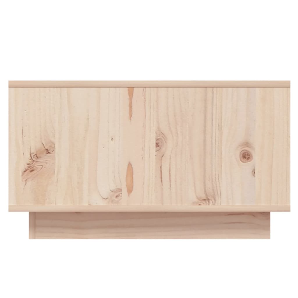 Salontafel 55X56X32 Cm Massief Grenenhout Bruin