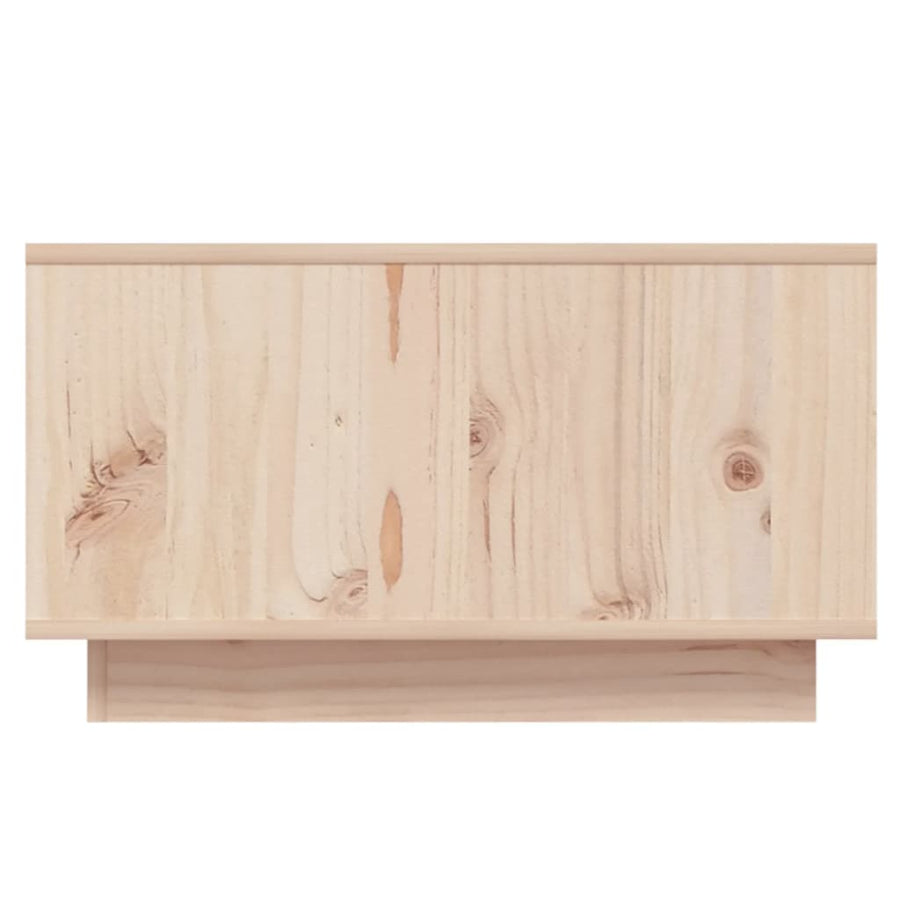 Salontafel 55X56X32 Cm Massief Grenenhout Bruin