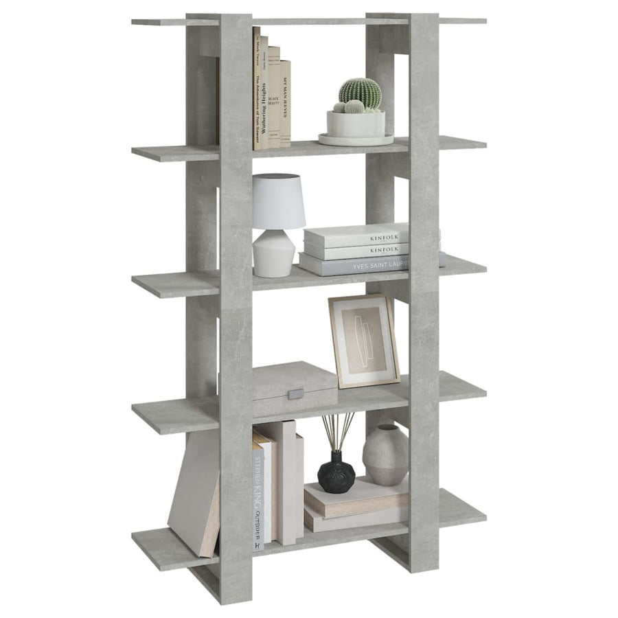 Boekenkast/Kamerscherm 00X30X60 Cm Betongrijs