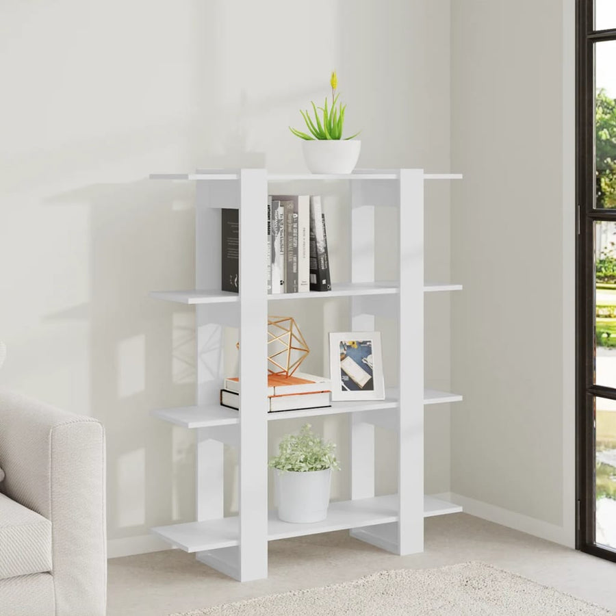 Boekenkast/Kamerscherm 00X30X23,5 Wit