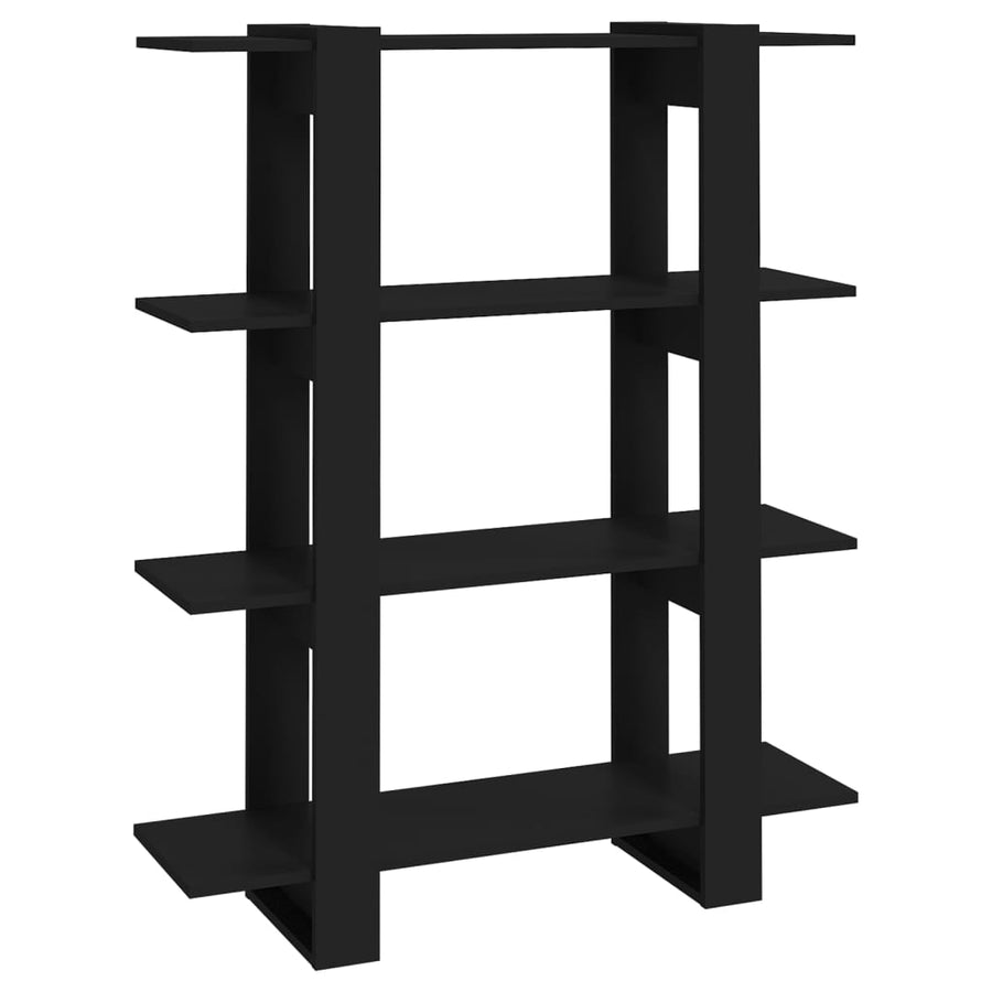 Boekenkast/Kamerscherm 00X30X23,5 Zwart